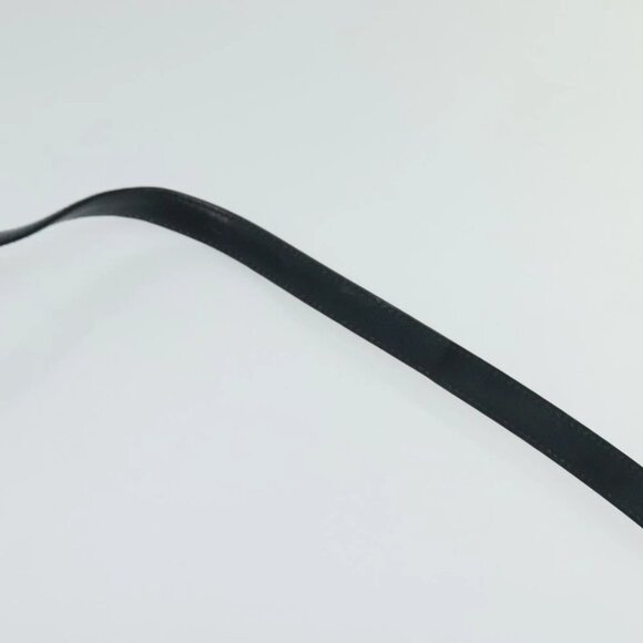 Christian Dior Trotter Canvas Shoulder Bag Navy Gold Auth ep8528 - Picture 9 of 15